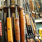 Long rifle inventory on display